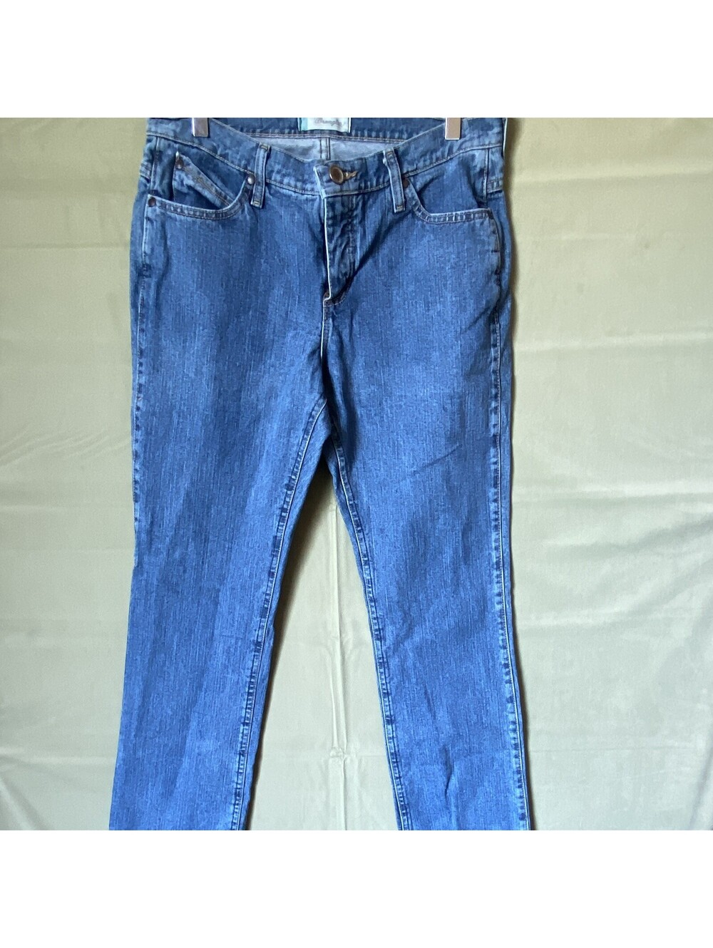 Wrangler Cash Cowgirl Cut Jeans Women 9/10x32 Blue Denim 100% Cotton WRC10RR